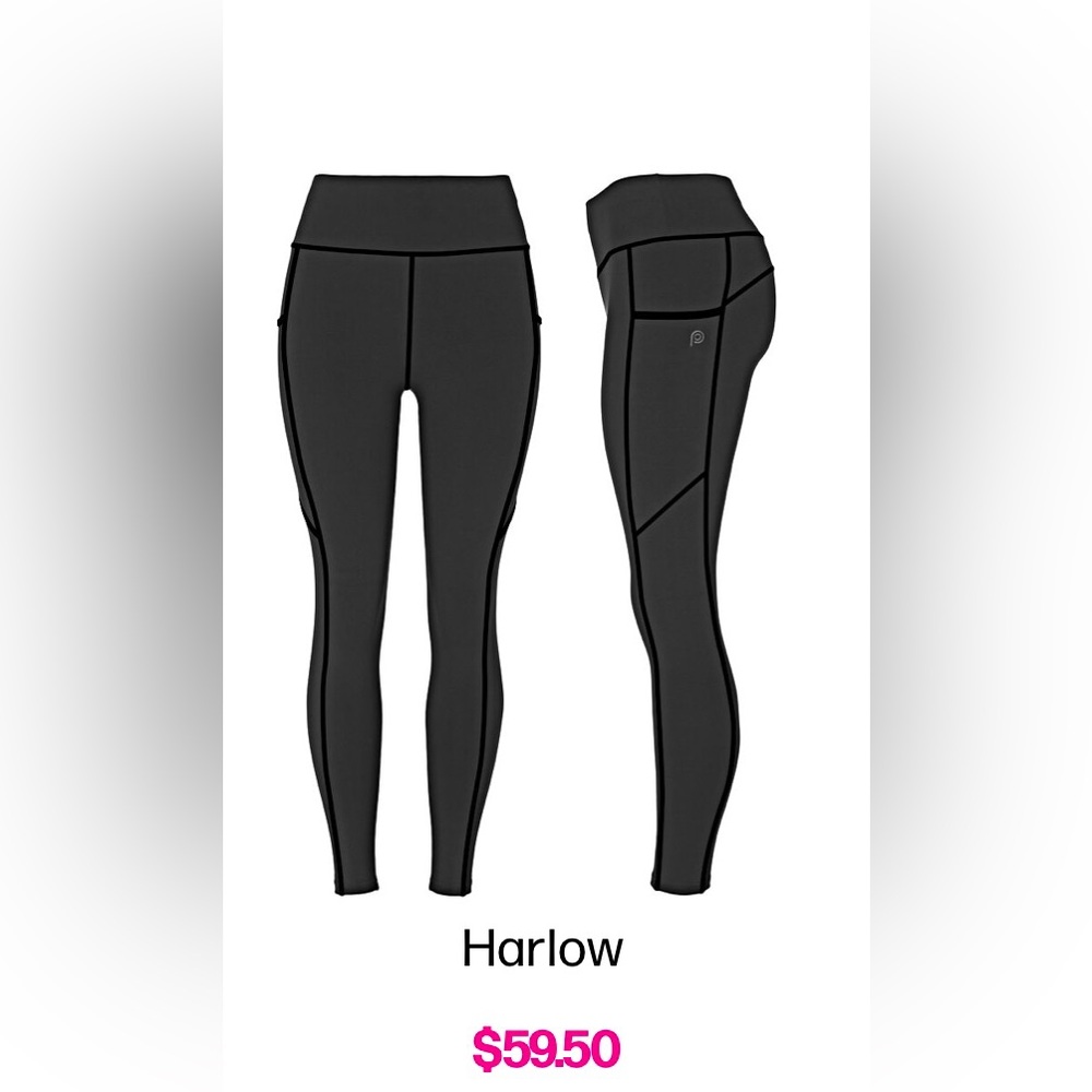 Pop fit workout leggings black